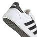 Adidas Women's Breaknet Sleek, White/Black/Gold Metallic, 11