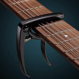 Accordeur Guitare Violon Ukulélé Basse Auto-Off Universel Tuner Chrome avec Capodastre pour Guitare, Enrouleur de corde… - Les Beatles, Paul McCartney, John Lennon, RIngo Starr, George Harrison Accordeur Guitare Violon Ukulélé Basse Auto-Off Universel Tuner Chrome avec Capodastre pour Guitare, Enrouleur de corde… – Image 5