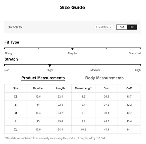 Sweatyrocks Women's Summer Short Puff Sleeve Tee Top Round Neck T-Shirt Red L #TOP5