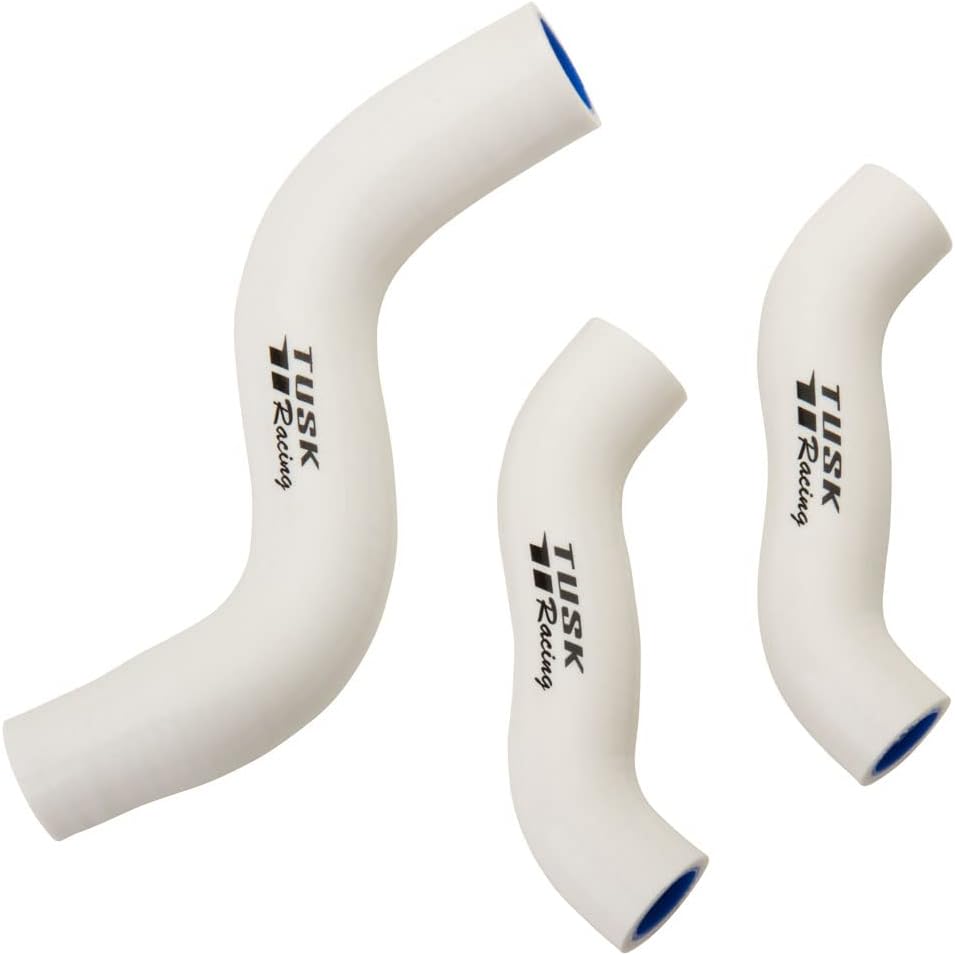 Tusk Radiator Hose Kit White Compatible with Husqvarna FC 450 2019-2022/FX450 2019-2022