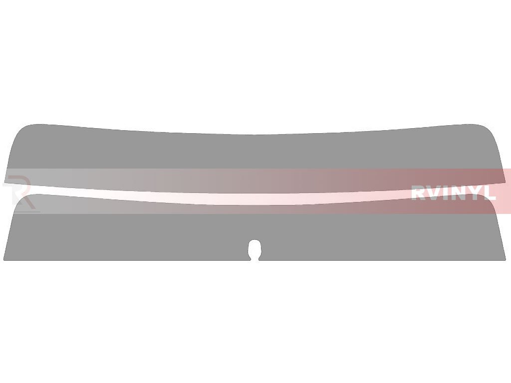 Rvinyl Window Tint Kit Compatible with Mazda Mazda6 2003-2008 - Windshield Strip Visor - 50%