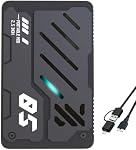 Ultra Disque dur externe Slim Portable USB 3.0 HDD Stockage pour PC, Ordinateur portable, Mac, Xbox un, PS4, PS5 (500GB)