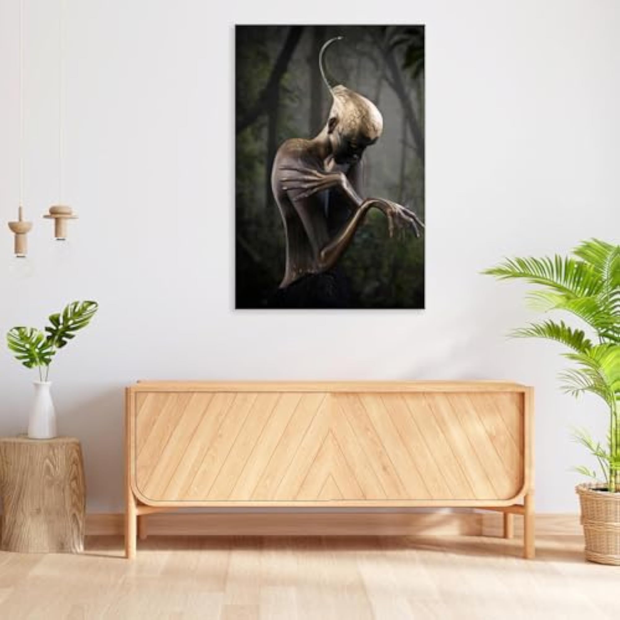 Fantasy Style Portrait Wall Sticker for Home Decoration