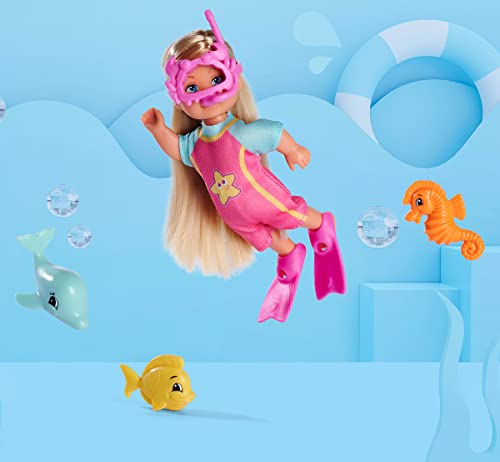 Muñeca Simba Steffi Love Sea Fun en traje de buceo 12 cm miniatura 2