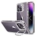 Produktbild ESR für iPhone 14 Pro Hülle, Classic Ständer handyhülle, klare Hülle mit Ständer, Militärnorm Schutz Case, integrierter Kamera Ringständer, Kratzfeste Acryl-Rückseite, Klar