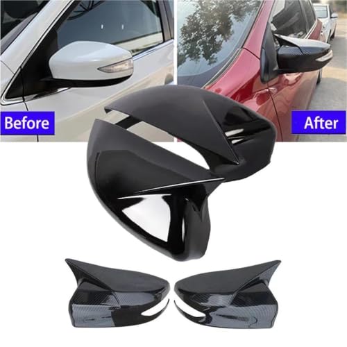 Coque Rétroviseur Nissan Maxima Réparation Style Carbone - 2