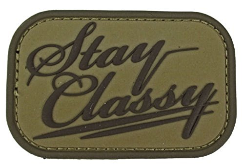 Stay Classy Patch - PVC (Desert (Tan))