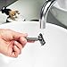 ROCKWELL RAZORS 6C Double-Edge Safety Razor with 6 Adjustable Shave Settings and 5 Blades