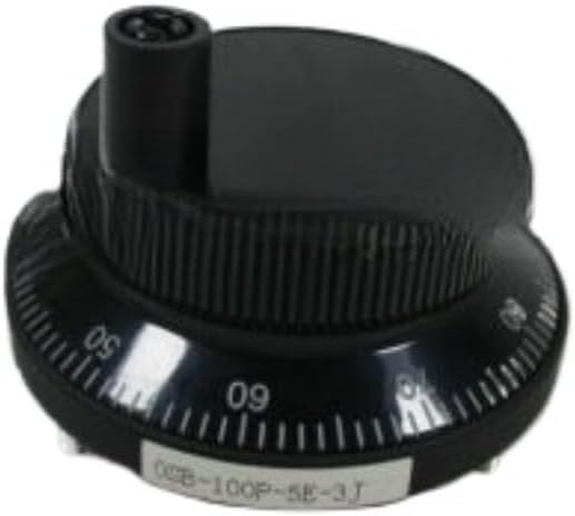 CNC electronic handwheel lathe, hand crank PLC system pulse generator, hand* (60 diameter 5V4 end black aluminum)