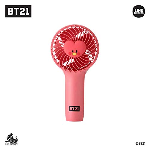 売り値価格 ミニ携帯扇風機 Mini Handy Fan 年 新バージョン ハンディファン ストラップ 扇風機 夏 涼しい 3段階 パワフル Usb式 Micro 5pin ケーブル Ledランプ ボタン式 コンパクト 軽量 Tata Line Creators うさまる Friends Rhf Bt21 Baby