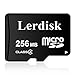 Produktbild Lerdisk Fabrik Großhandelspreis Micro SD-Karte 256 MB Klasse 4 in Bulk mit SD-Adapter Produziert von 3C Group Authorized Licensee