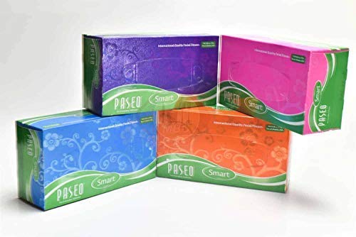 Paseo Smart for Everyday Softness Travel Pack Facial Tissues 100 Pulls 2 ply 200Sheets (Pack of 4) (B08C5L3Y5Y) Amazon Price History, Amazon Price Tracker