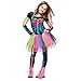 Fun World Funky Punky Bones Girl's Costume, Medium 8-10, Multicolor