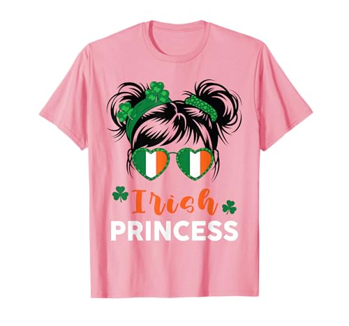 Girl Irish Princess St Patrick's Day Cute Baby Teen Toddler T-Shirt