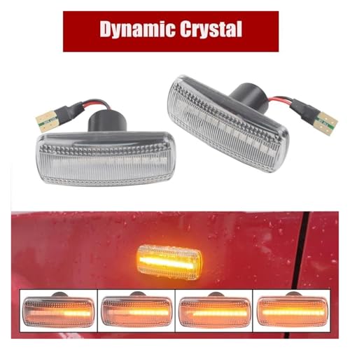 Indicateur Dynamic Crystal pour remplacer clignotant Jeep usé