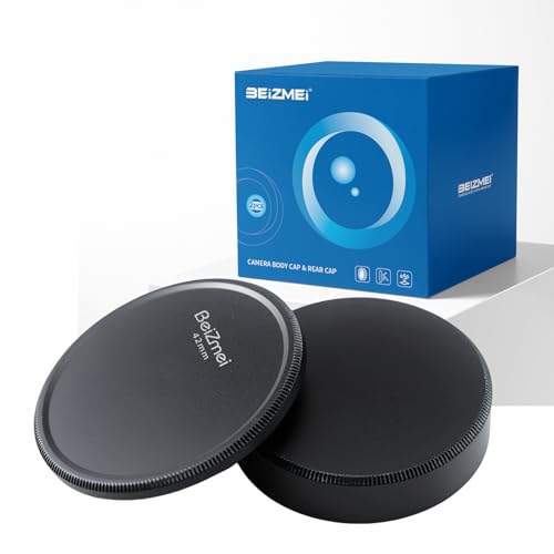 M42 Camera Body & Rear Lens Caps for M42 Screw Mount