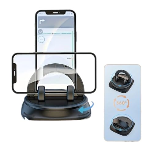 Soporte de silicona for salpicadero ideal para viajes con GPS y manos libres seguros 2