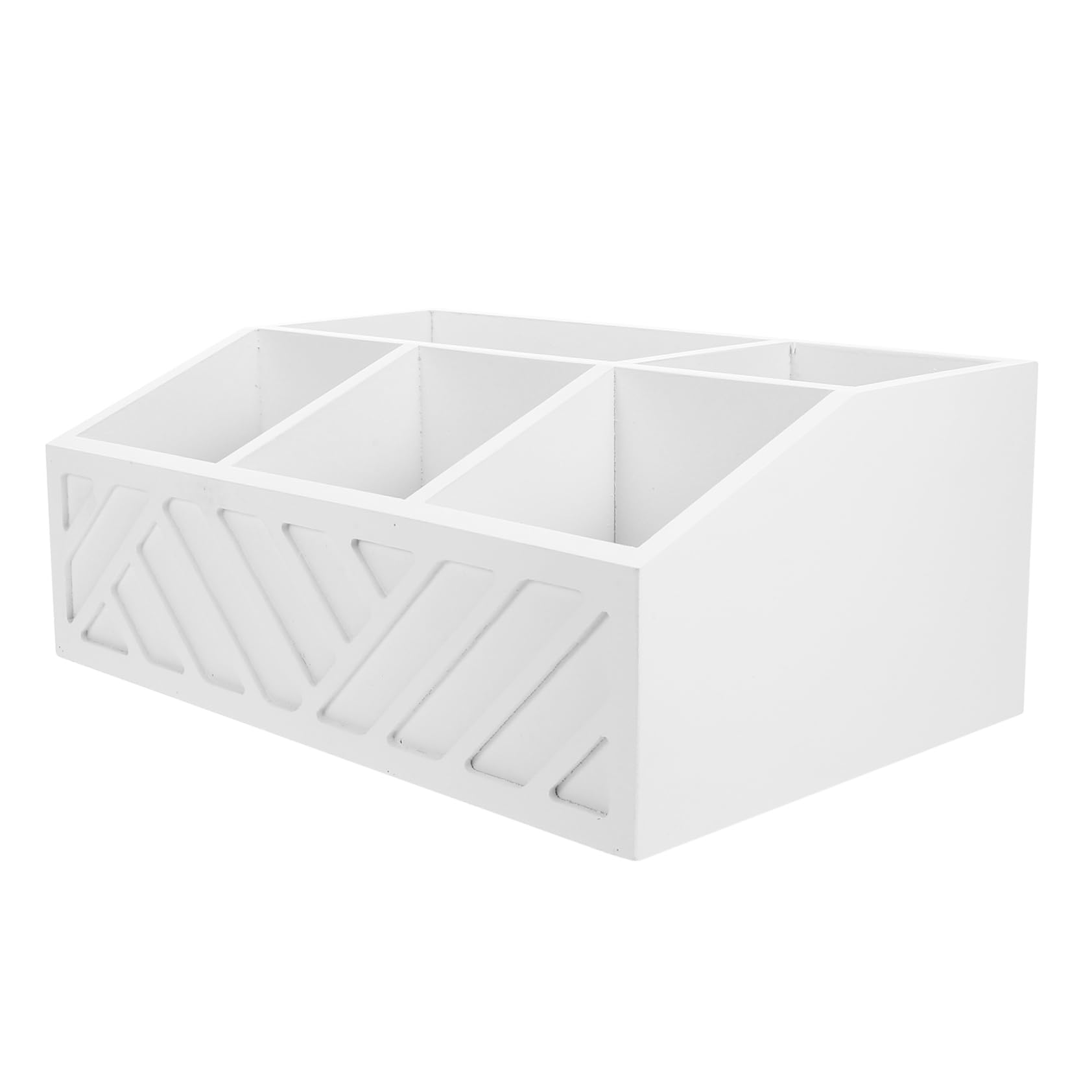 Garneck Tea Organizer for Cabinet Wooden Tea Box Smooth Edges for Kitchen Countertop Bar