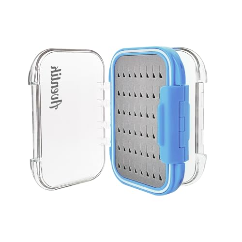 Aventik Fly Fishing Box Jig Box Waterproof Float Lightweight Double...