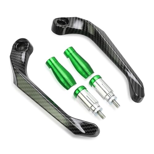 Protection de guidon 990SMR vert anti-choc pour leviers de moto CNC