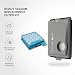 2 Pack Replacement Vacuum Cleaner Filters for Miele, High Quality Carbon Filter Accessories Fit for Miele Bliz/Boost CX1/Blizzard CX1 Vacuum Cleaners