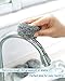 12Pcs Steel Wool Scrubber Pads for Cleaning Dishes, Pans, Pots, Ovens, Grills, Sinks - Stainless Steel Scrubbers for Kitchen, 12 Pack