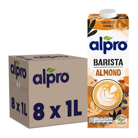 Alpro Barista Almond Plant-Based Drink, Vegan Cover
