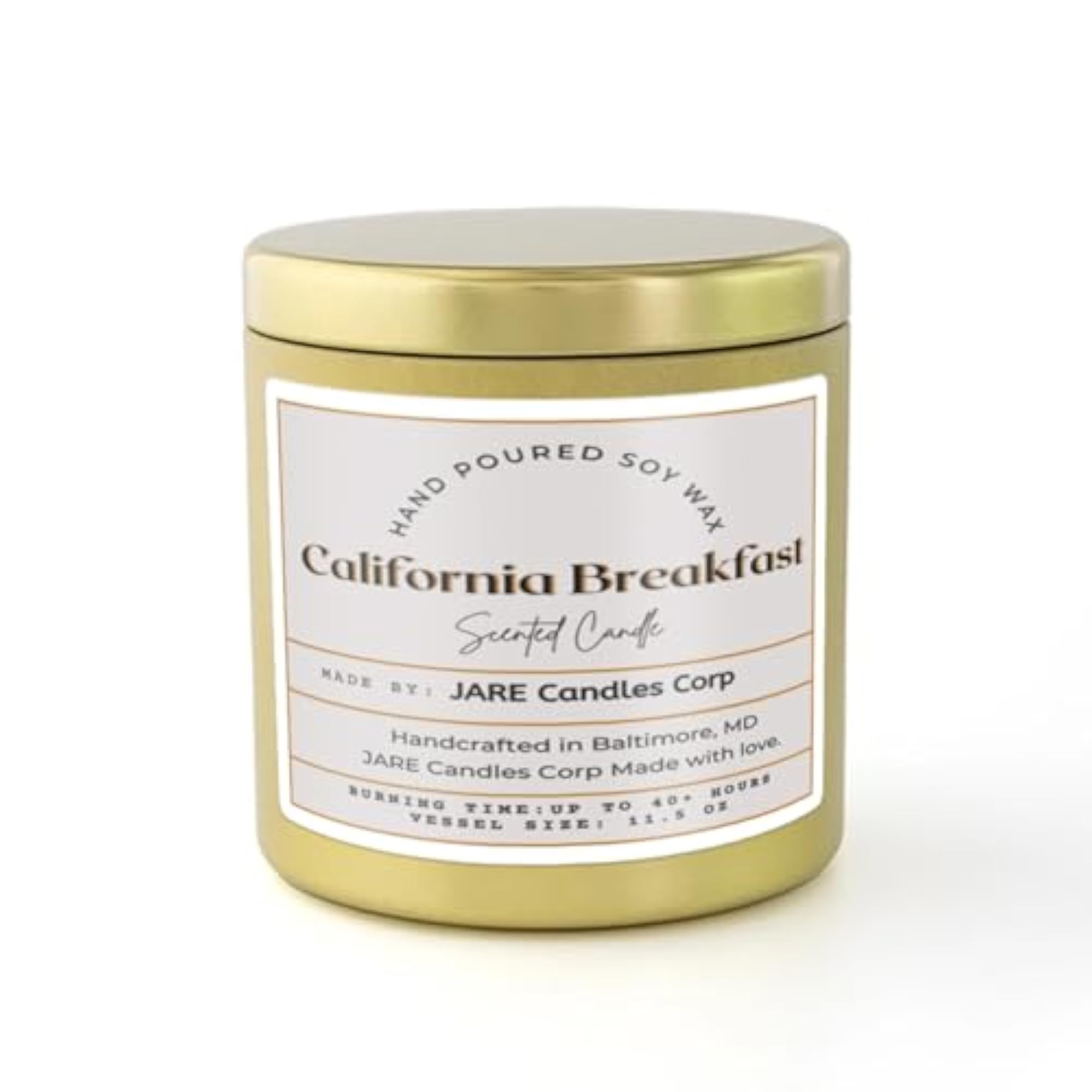 Essential Oil Highly Scented Aromatherapy Candle, Soy for Home