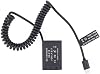 Adaptador de alimentación FocusFoto USB-C Type-C a batería ficticia decodificada LP-E17 acoplador DR-E18 con cable de resorte para Canon EOS R8 R10 RP 77D 200D Mark II 250D 750D 760D 800D 850D; cámara Rebel T6i T6s T7i T8i SL2 4