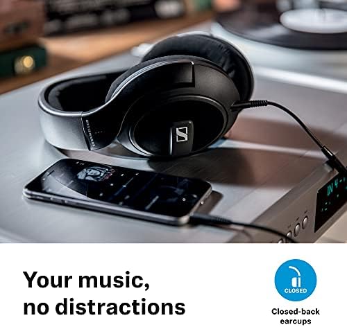 Sennheiser HD 569 Around-Ear Closed Back Headphones - Black