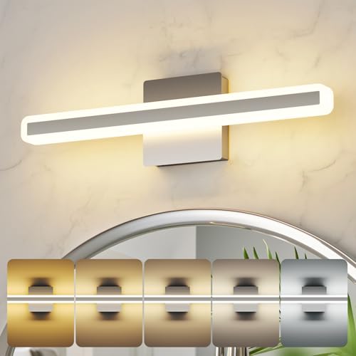 KELIDEN Modern Vanity Light 15.7 inch 16W Dimmable 5CCT Led Bathroom L