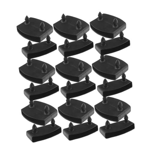 GAROZATION 1set Plastic Bed End Caps Holders - Furniture Connectors for Bed Frames Easy Installation Support and More
