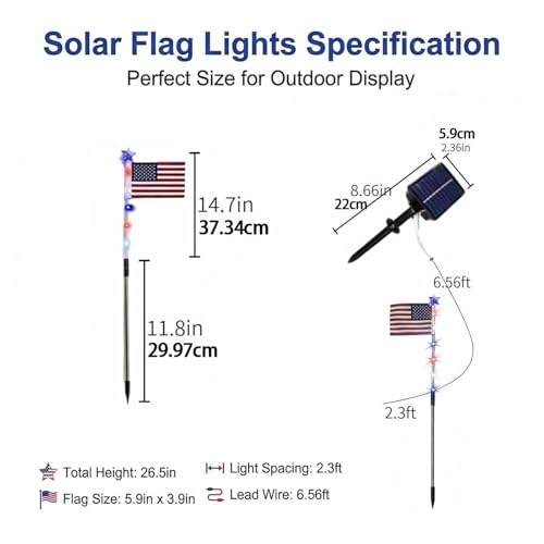 Landscape light for walkway use luces solares de bandera iluminación al aire impermeable 6