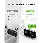 Avantree Voyager Airplane Bluetooth Adapter with OLED Display - Image 2