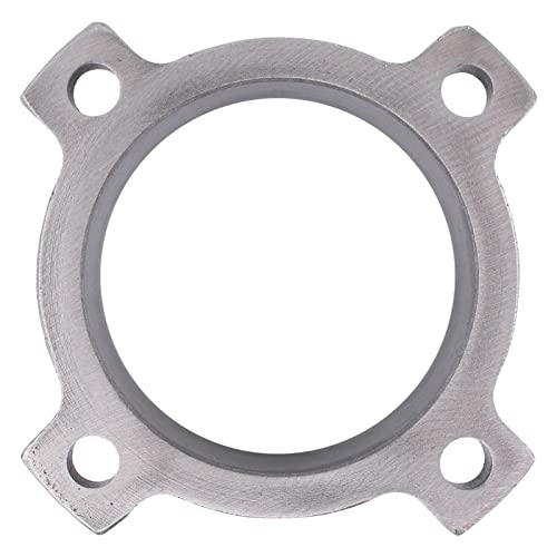 XtremeAmazing 3\'\' 4 Bolt Exhaust Turbo Downpipe Flange Adapter to 3 Inch V-Band Adapter Adaptor GT30 GT35 T3 - Thumbnail 5