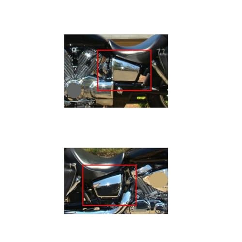 Couvercle de batterie Shadow VT750 pour protéger le circuit électrique - 6