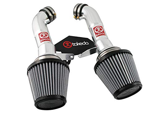 Takeda Stage-2 Cold Air Intake System W/Pro Dry S Media Polished Infiniti G37 08-13/Q60 14-15 V6-3.7L (Vq37Vhr)