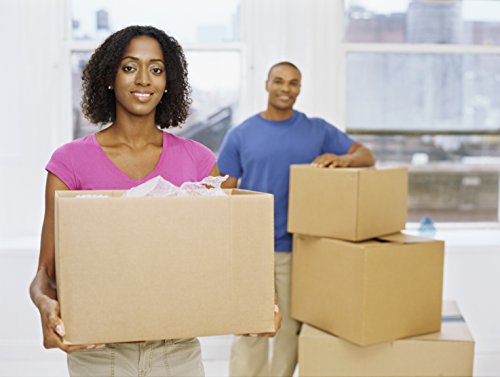 Box Usa Bhd181824Dwms Heavy-Duty Double Wall Large Moving Boxes, 18" L X 18" W X 24" H, 24" Height, 18" Width, 18" Length, Kraft (Pack Of 10) #TOP4