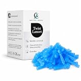 Lancetas Estériles Universales 30G (200 Uds) | Punta de triple bisel, capuchón protector, un solo uso