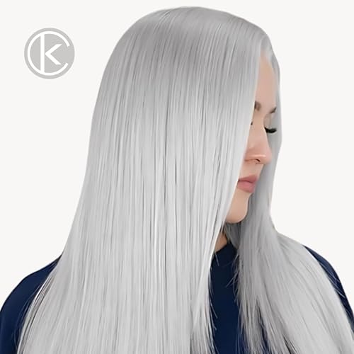 Keracolor Clenditioner PLATIUM Hair Dye - Semi Permanent Hair Color Depositing Conditioner, Cruelty-free, 33.8 Fl. Oz.