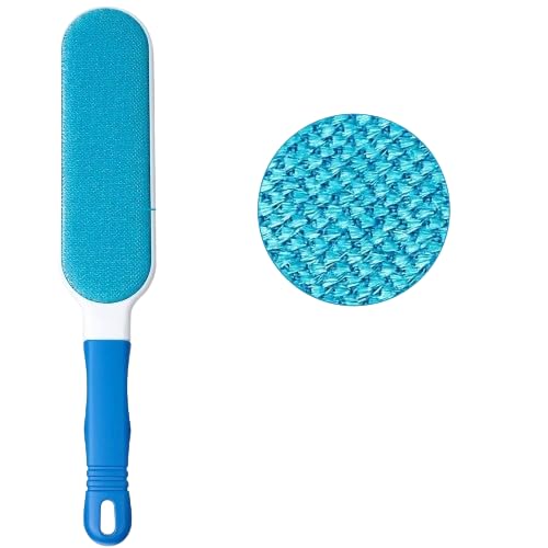 JUDEE Pet Cat Hair Remover - Double-Sided Standard-Size, Travel Pet Hair Removal Brush, Self-Cleaning Base - Remove Cat and Dog Fur, Lint from Carpet, Car Seat, Couch, Clothing, Bedding, Fabric (B0D2J5684D) Amazon Price History, Amazon Price Tracker