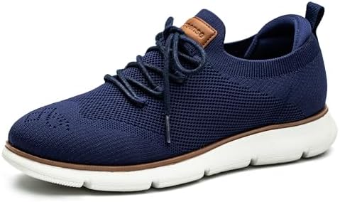 （07:30時点） [フォクスセンス] 理学療法士推薦 スニーカー ビジネスシューズ レースアップシューズ カジュアルシューズ メンズ 世界一快適 通勤 軽量 男性靴 フォーマル ブルー 27.0 cm X001-05