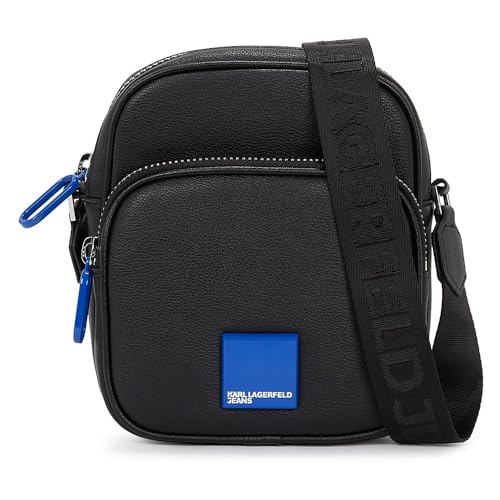 Sac de journaliste KARL LAGERFELD JEANS homme sacoche bandoulière box logo