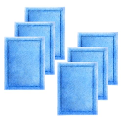 Yonice 6 Pcs Aquarium Filter Cartridge Compatible with Aqua-Tech 30-60/20-40 Gallon Power Filters EZ-Change # 3 Fish Tank Filte Replacement