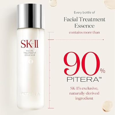 SK-II Bestsellers Skincare Gift Set - Anti Aging Skincare Set Includes Full Size Facial Essence, Travel Size Cleanser, Toner & Face Cream & 2 Sheet Masks (6 Count)