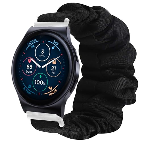 Bracelet chouchou élastique en tissu 18mm 20mm 22mm pour montre Moto