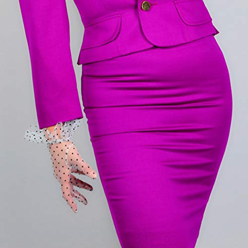 Women Lace Short Gloves Ruffle Trim Layer Tulle Mesh Semi Sheer Touchscreen Cosplay Gloves3