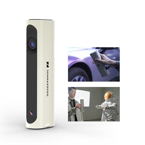 Scanner 3D Ã  grande portÃ©e de numÃ©risation, prÃ©cision de 0,1 mm et vitesse de numÃ©risation de 10 FPS, scanner 3D portable pour modÃ¨le d'impression 3D - [Kit standard 3DMakerpro Lynx]