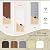 EaseLife 48in x 84in Sliding Barn Wood Door,Interior Doors,DIY Assemblely,Solid Natural Spruce Panelled Slab,Easy Install,Apply to Rooms & Storage Closet,H-Frame