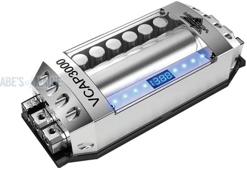 Lanzar VCAP3000 Vector 30 Farad, 16 Volt Hybrid Capacitor